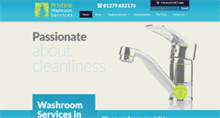 Desktop Screenshot of pristinewashroomservices.com