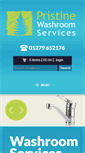 Mobile Screenshot of pristinewashroomservices.com